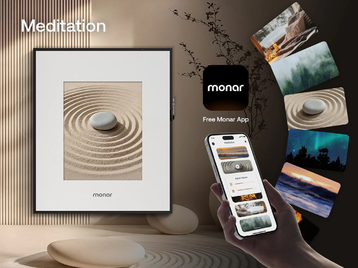 Monar Canvas Speaker: Looks like Music, Sounds like Art.