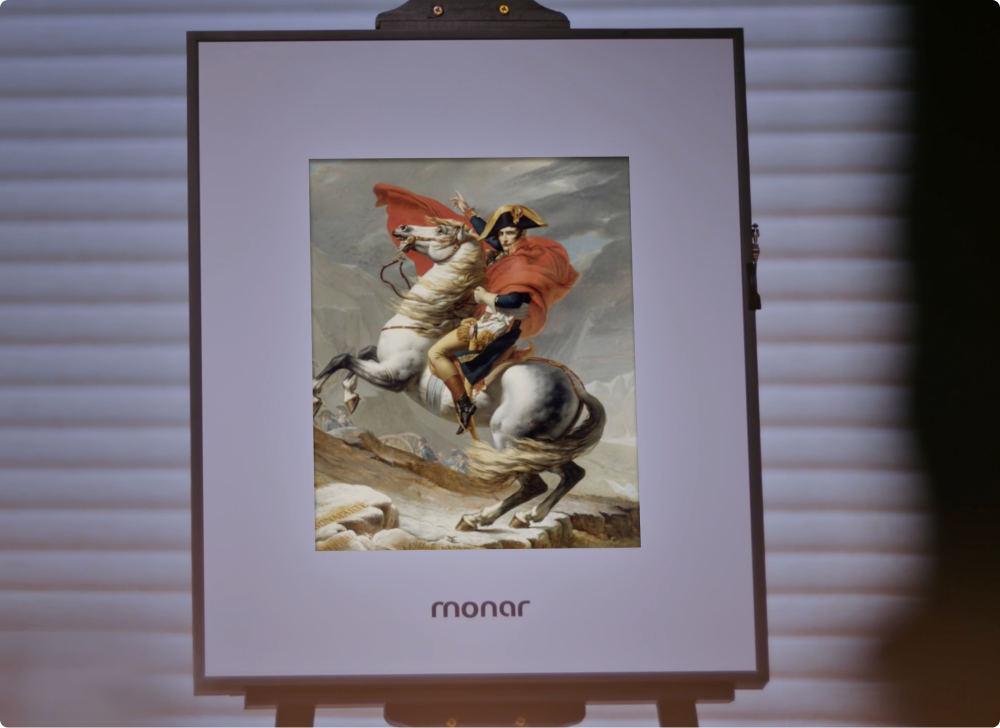 Monar The first Hi-Fi Canvas Speaker