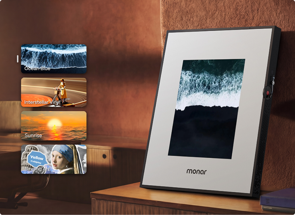 Monar The first Hi-Fi Canvas Speaker